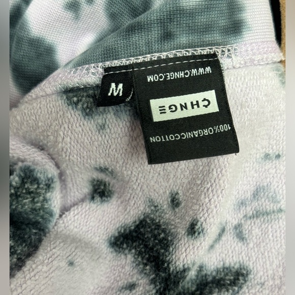 CHNGE Violet Cookies & Cream 100% Organic Cotton University Hoodie Size Medium - Picture 8 of 8